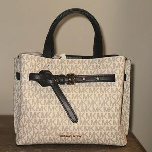 Michael Kors Cream and Black Women's Bag